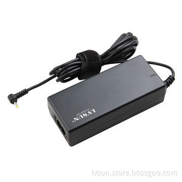 Mini AC adapter for netbooks, built-in four protections with high quality